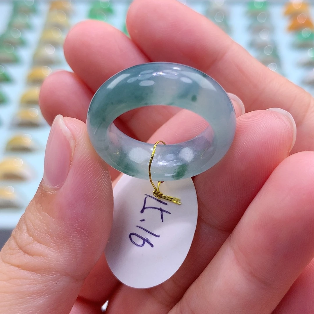 未镶嵌戒指翡翠1516圈