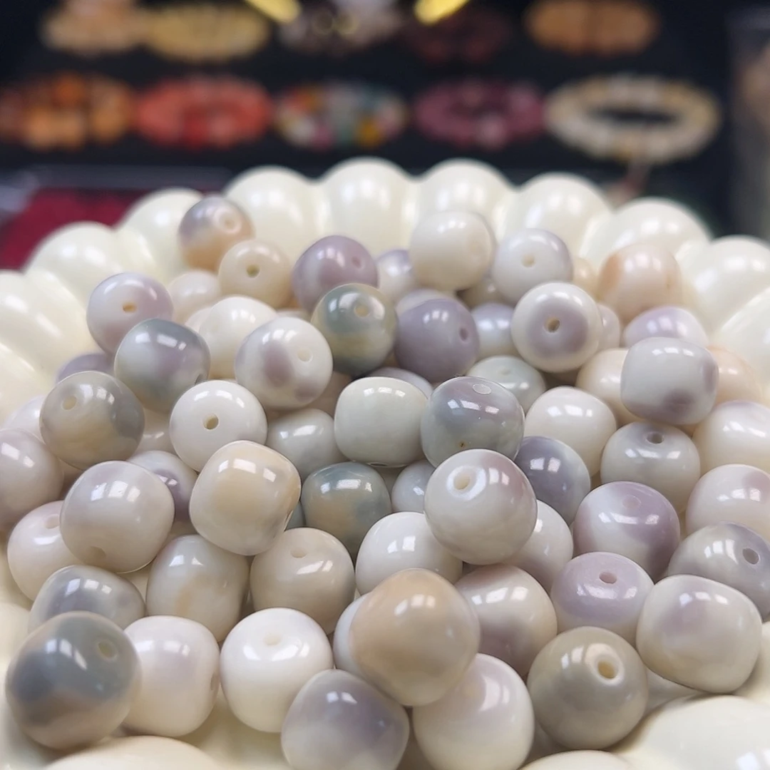 菩提根/象牙果手串卡13糯米糍桶110颗