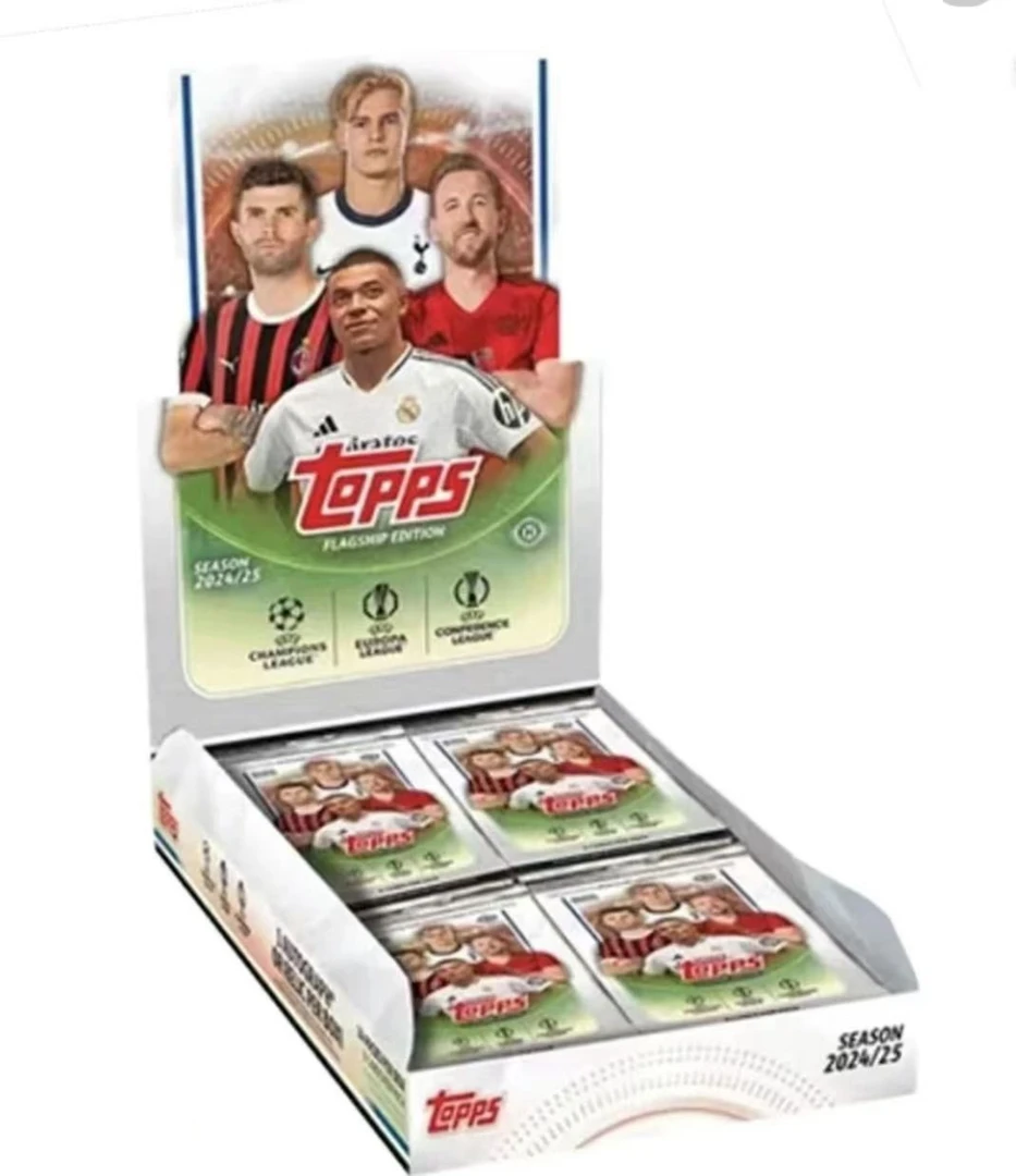 【拆盒】24-25 Topps 欧战 UCC Hobby整盒 球星卡（下单默认代拆）