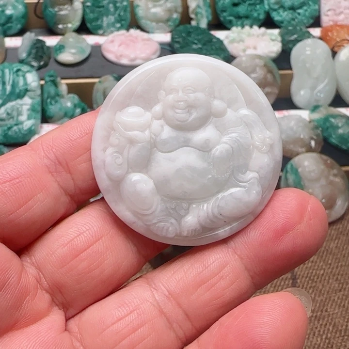 独山玉未镶嵌颈饰