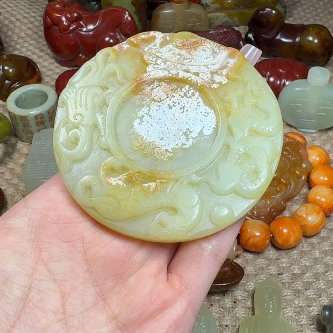 吊坠白玉菩提挂件