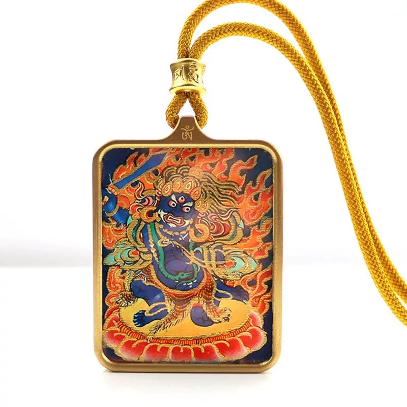 藏式唐卡工艺吊坠康安幸福唐卡价格一览表