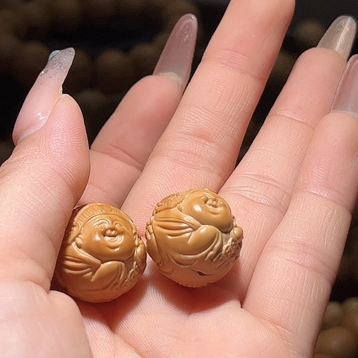 吊坠猴头核桃微瑕财迷单颗