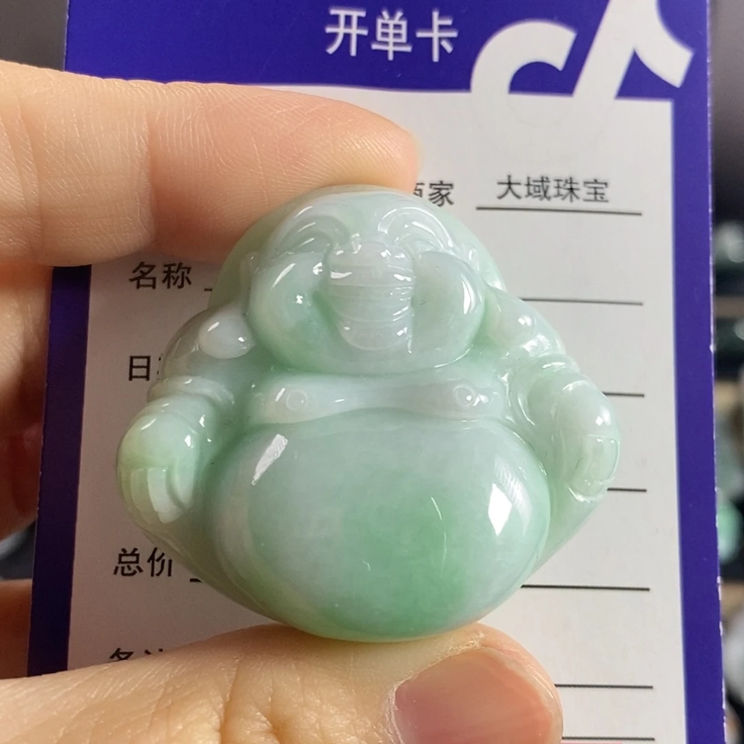 翡翠未镶嵌颈饰吊坠