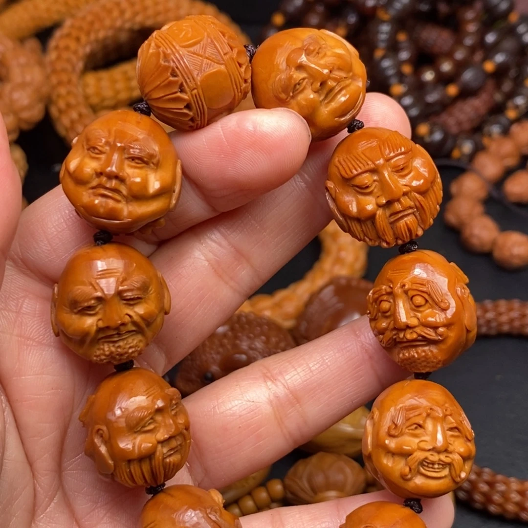 吊坠橄榄核橄榄核雕手串手链项链