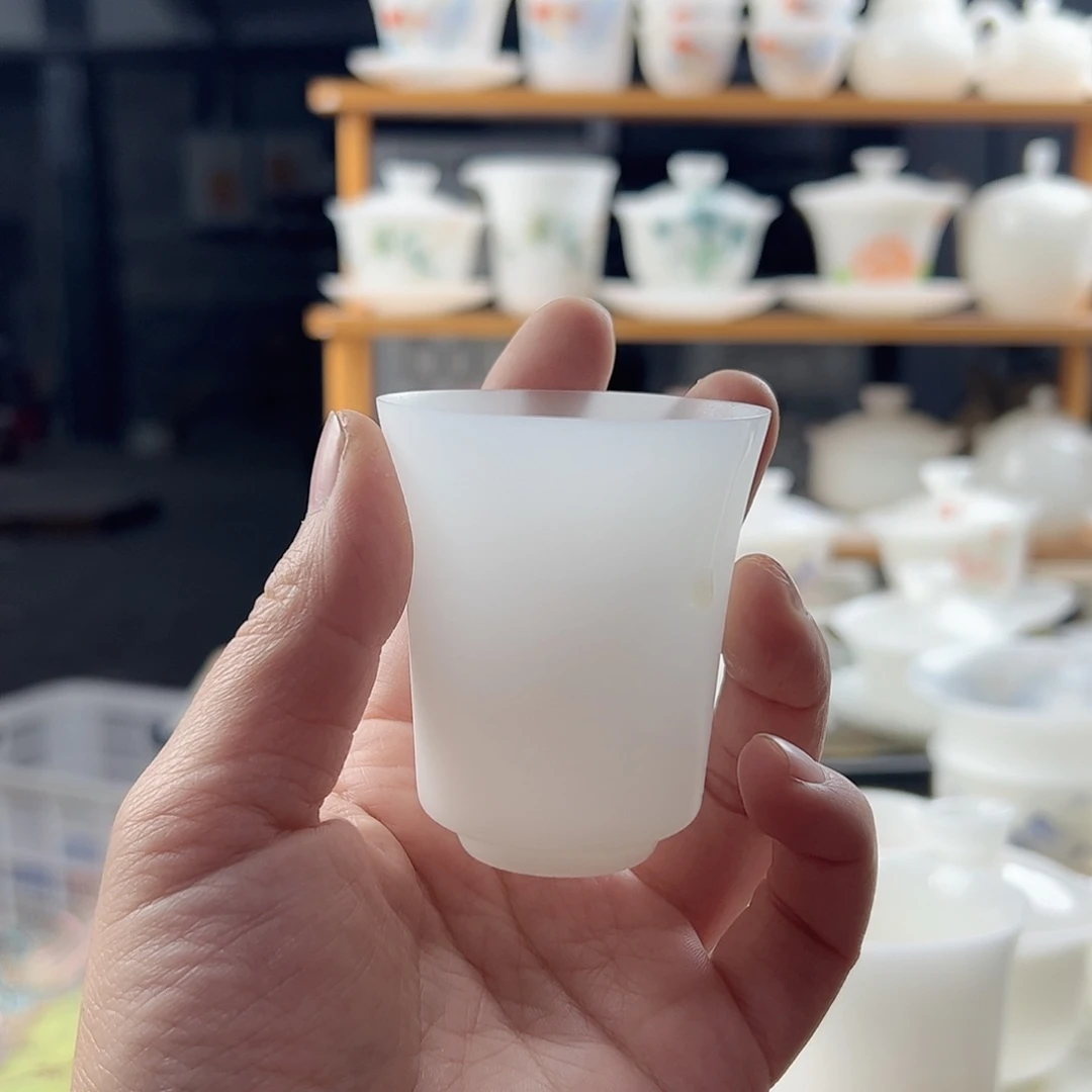 素烧璞玉薄胎沉香杯70ml