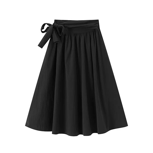 【茉舍】VIVEATIC 休闲百搭舒适系带半裙 VA250436-890