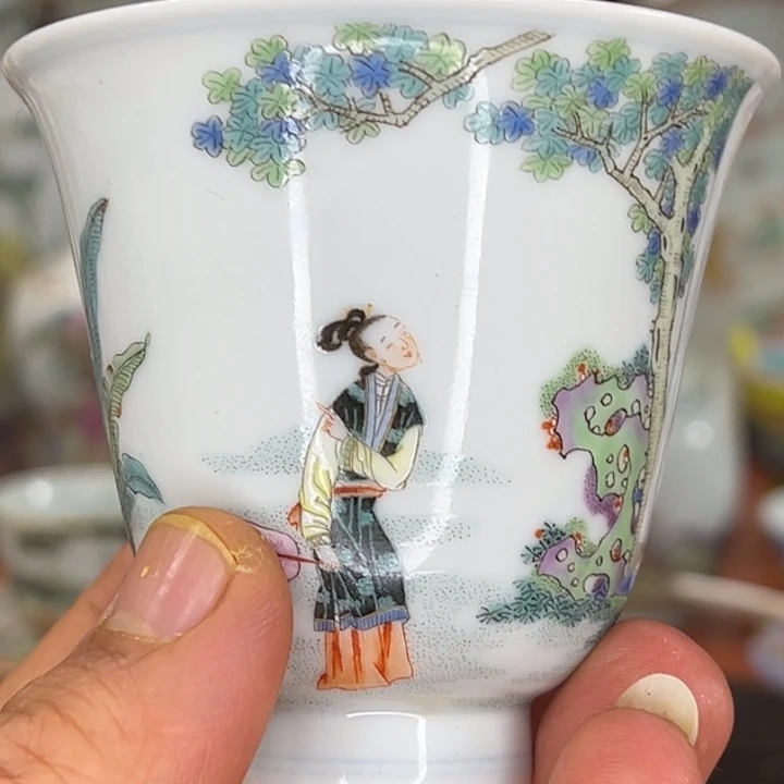 安***司摆件陶粉彩杯111111111111