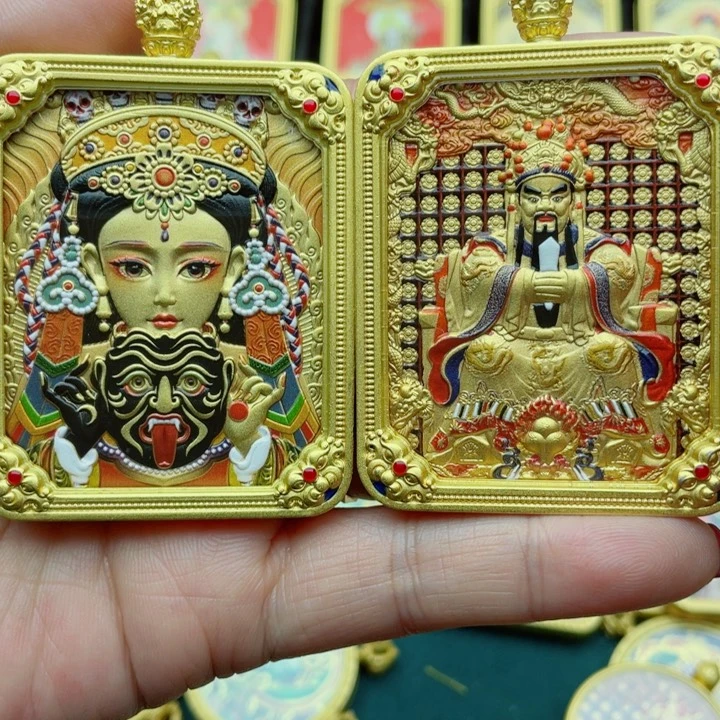 吊坠深*蓝唐卡拉俄了啦啊咖