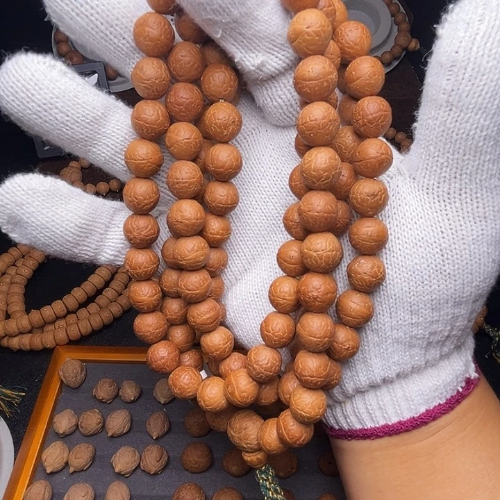 凤眼菩提手串12.5mm铁籽108念珠