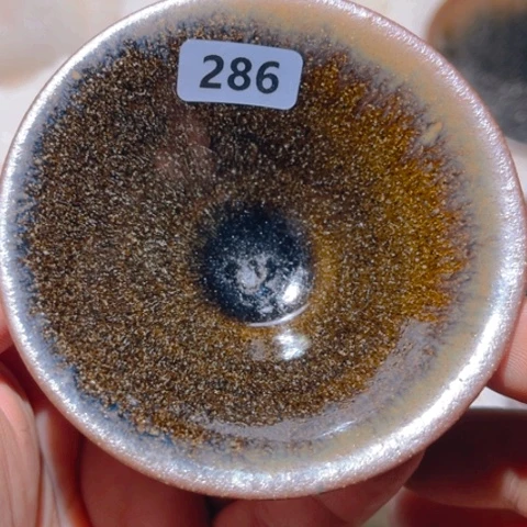 茶盏原矿原釉柴烧建盏