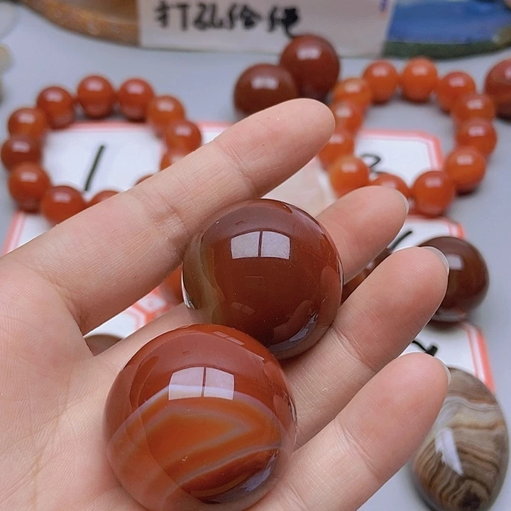 【闪购商品】玛瑙/玉髓未镶嵌珠宝半成品华