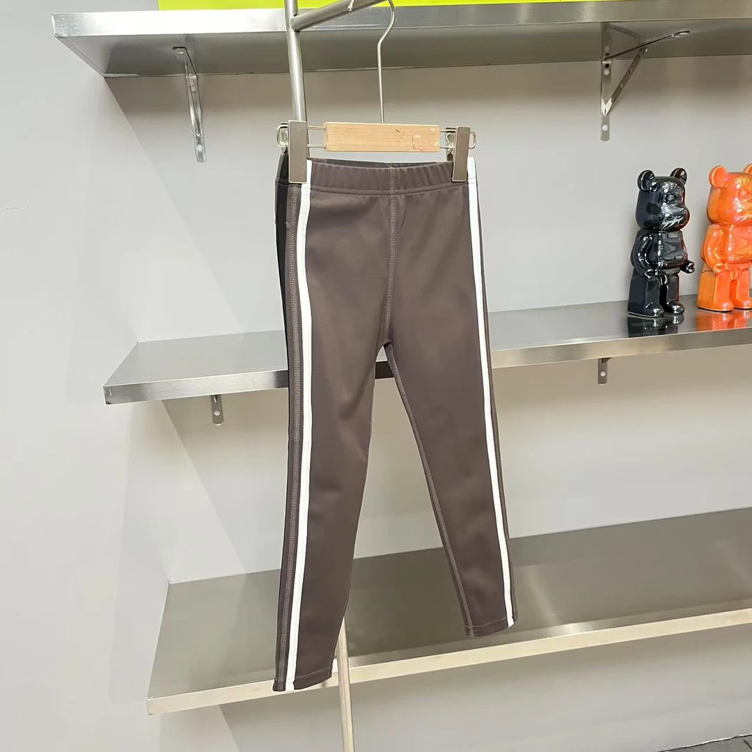 秋冬女童打底裤咖色 9129高奢亲子系