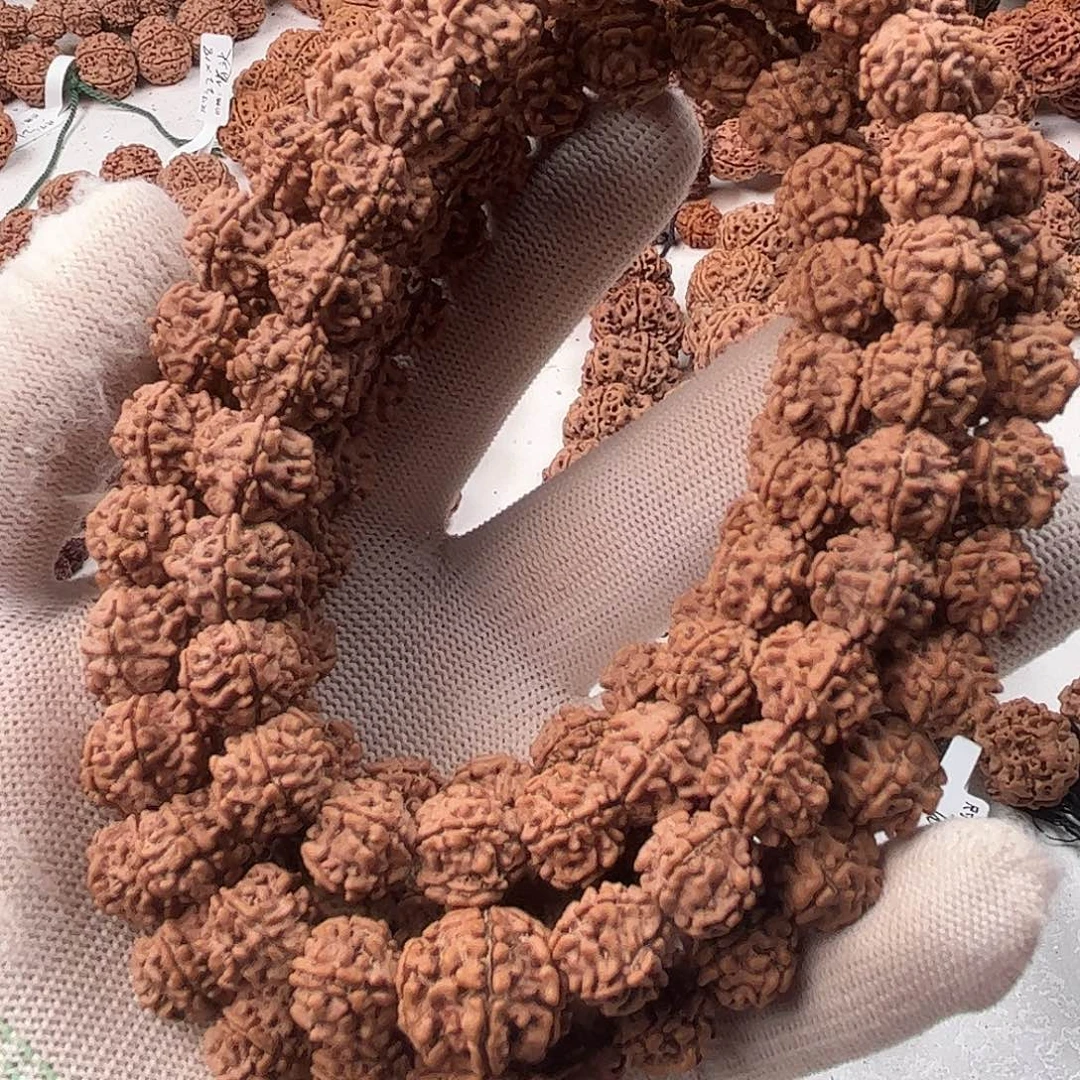 金刚菩提手串12野生龙牙梅花脖挂