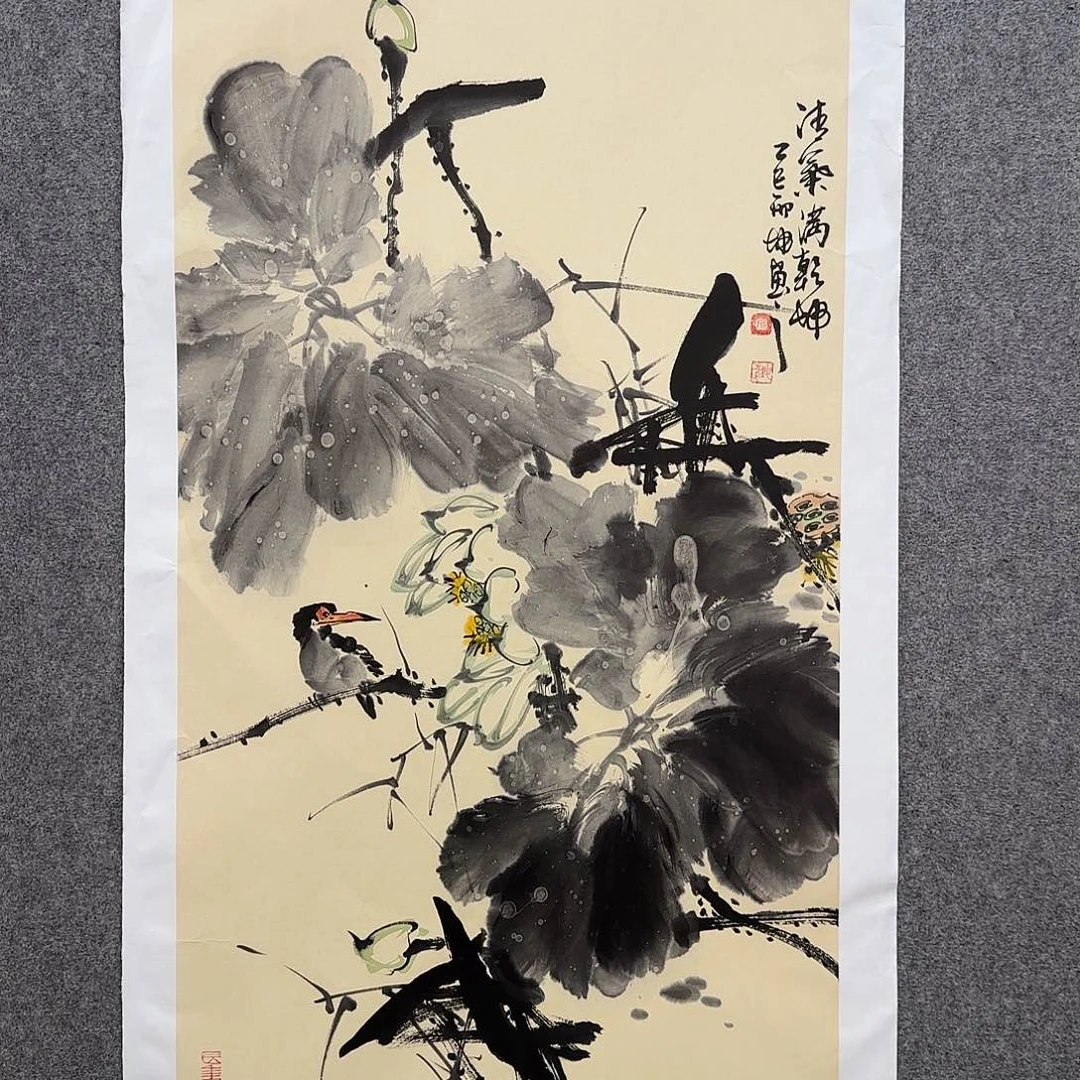 国画邢坤老师手绘作品