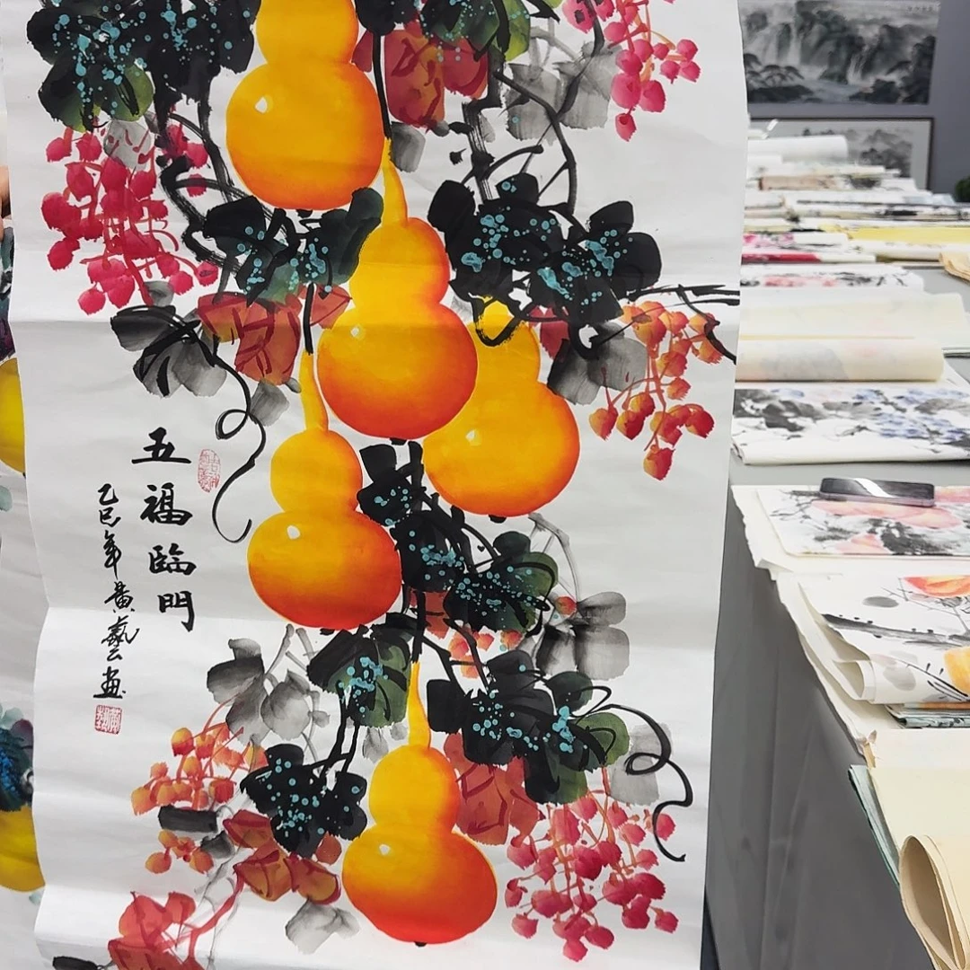 国画纯手绘作品欣赏