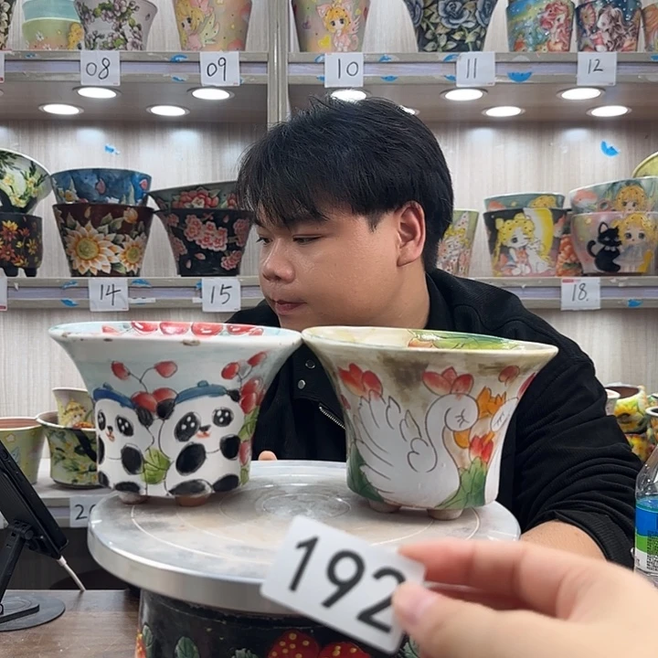 紫砂花盆瑕疵瑕疵192