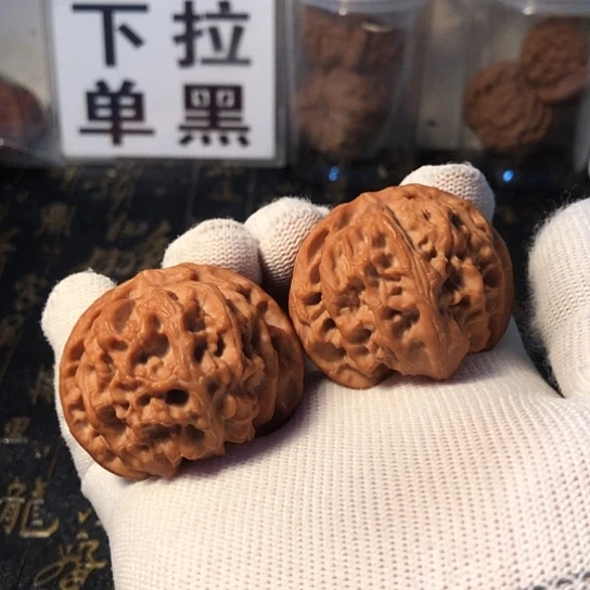 文玩核桃把件苹果44mm