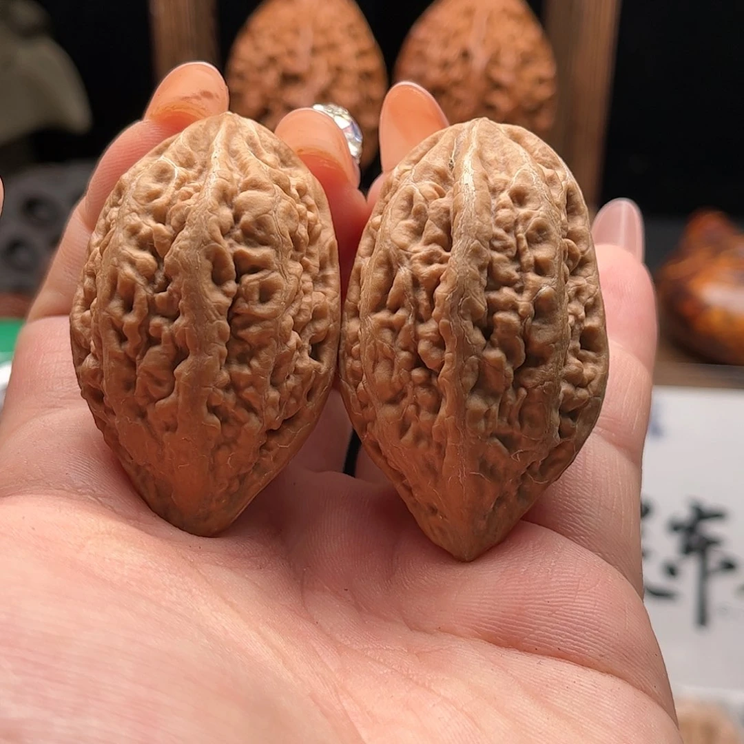 文玩核桃把件关东木子家楸大胖28