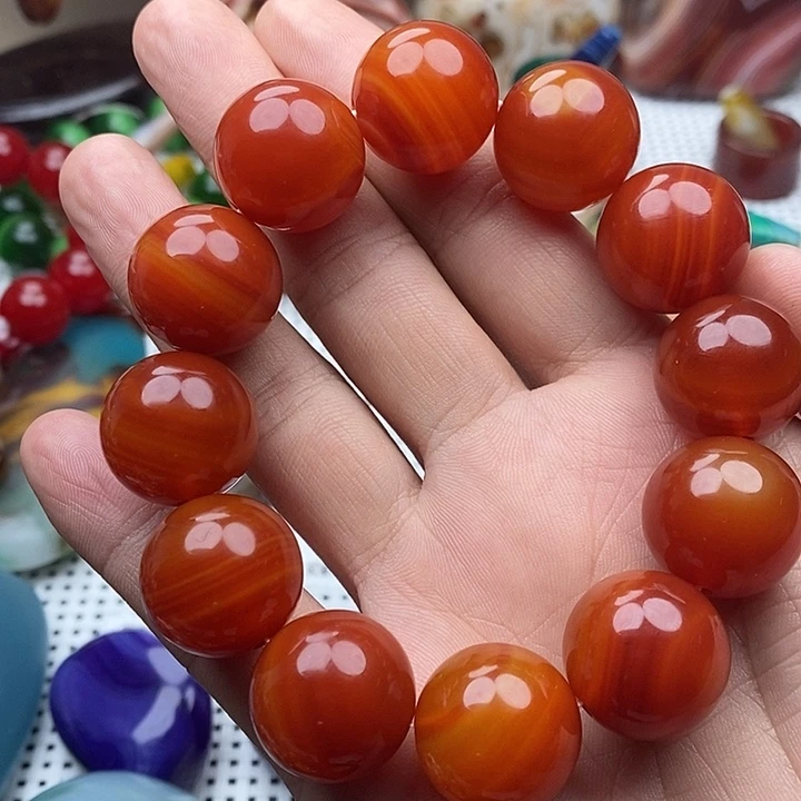 奔***鱼玛瑙/玉髓未镶嵌颈饰