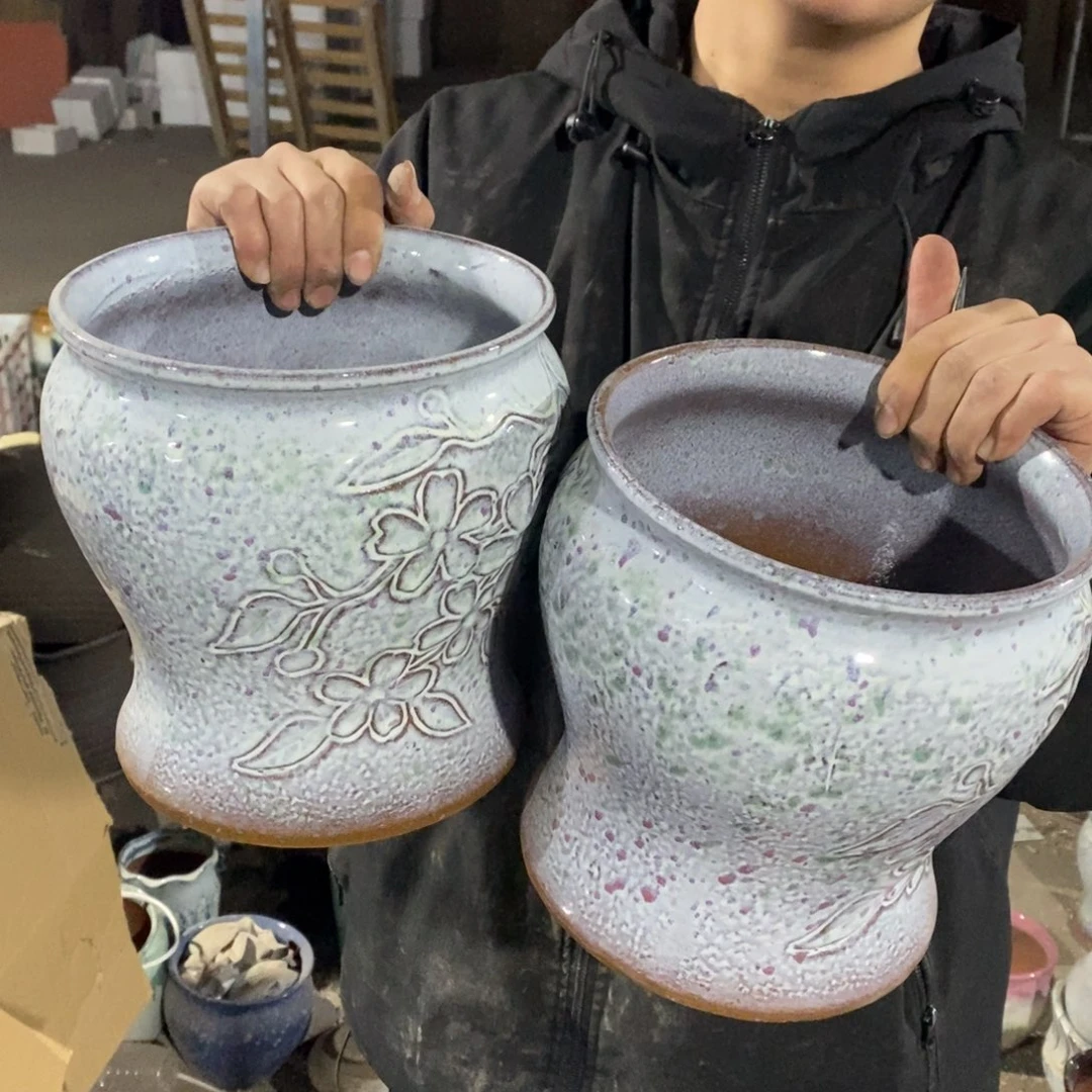 紫砂花盆瑕疵20/21d h j h g g h