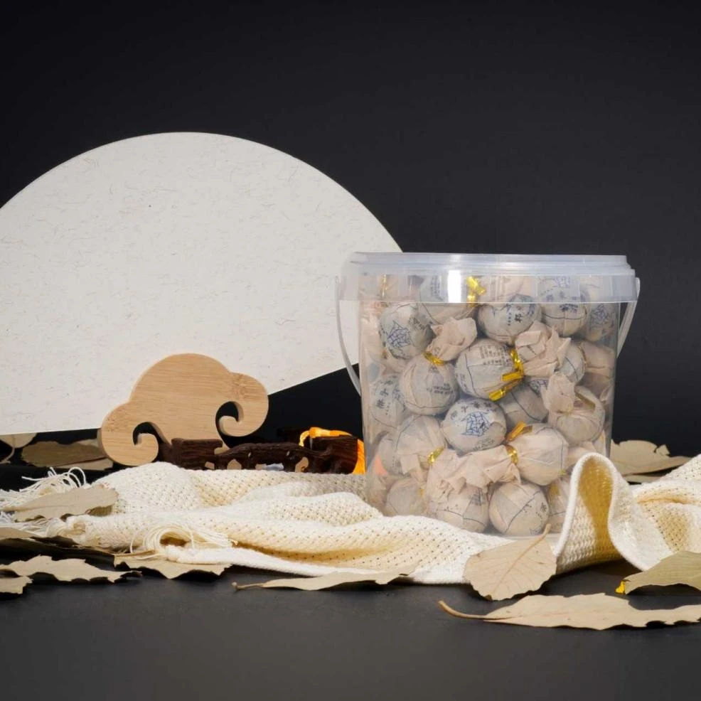 【苗哥推荐】 邦东古树 普洱生茶龙珠350g/盒（7g*50颗）