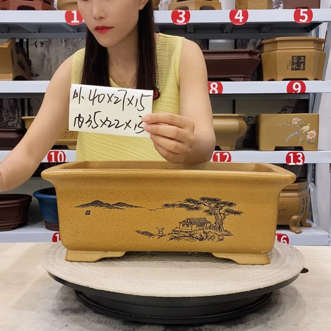 紫砂花盆紫砂花盆