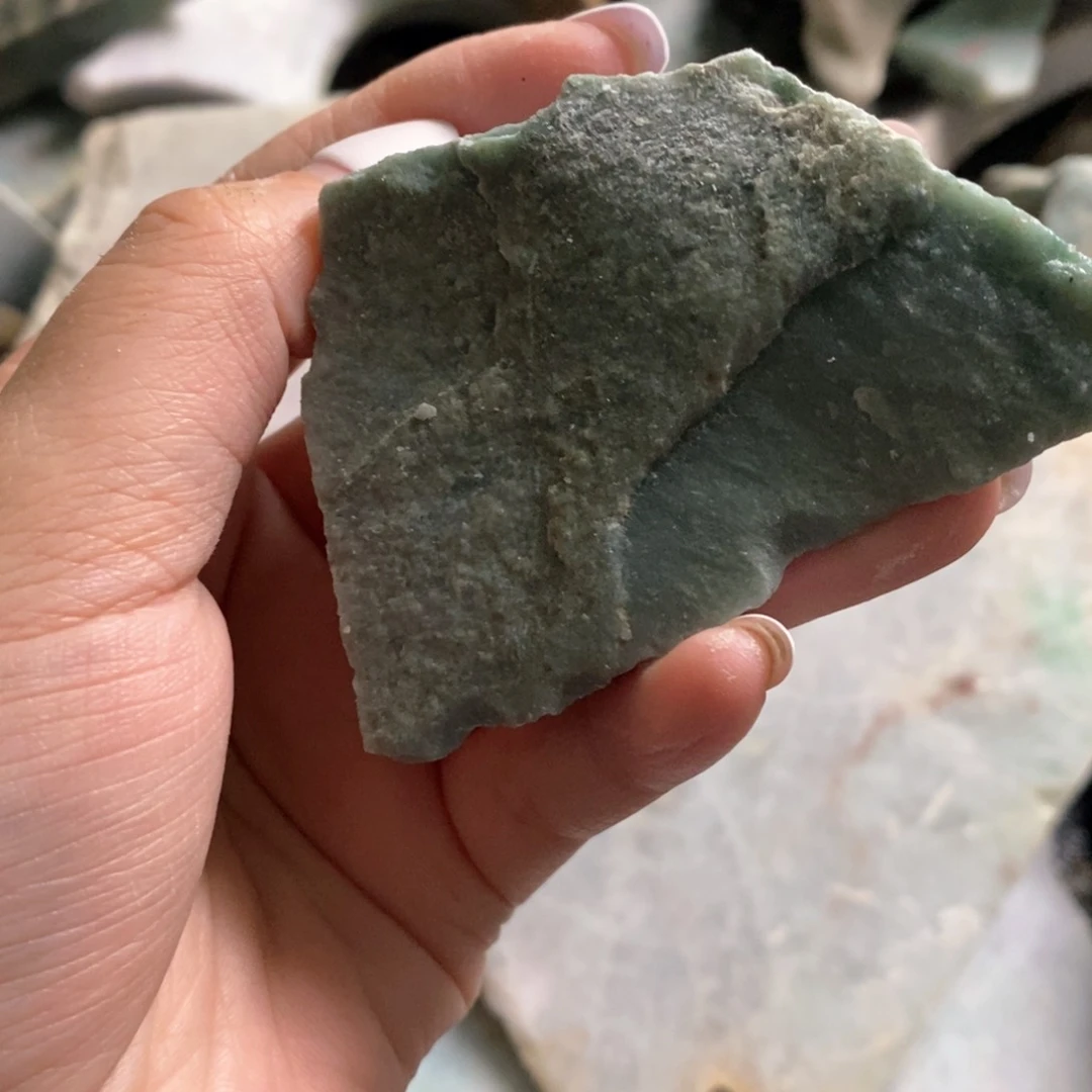 颈饰未镶嵌翡翠天然翡翠