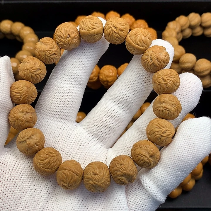 猴头核桃手串猴头