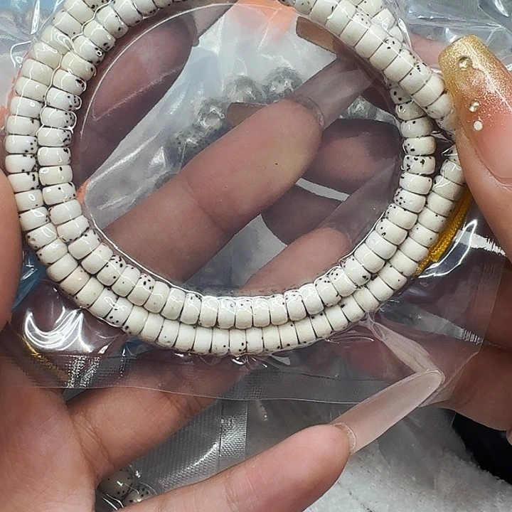 星月菩提手串323高端半臂白星月菩提河豚药片6-108