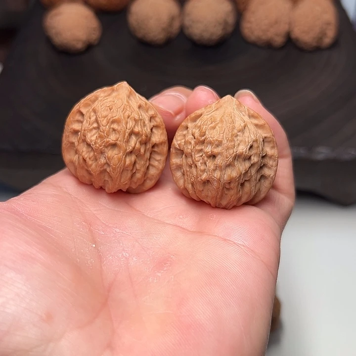 把件文玩核桃崔凯公子帽 35+