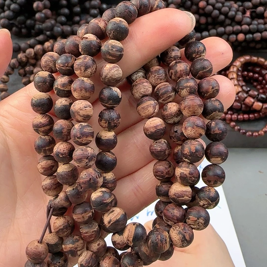 降真香手串/手链0.8×108黄油黄金甲多层甲无胶