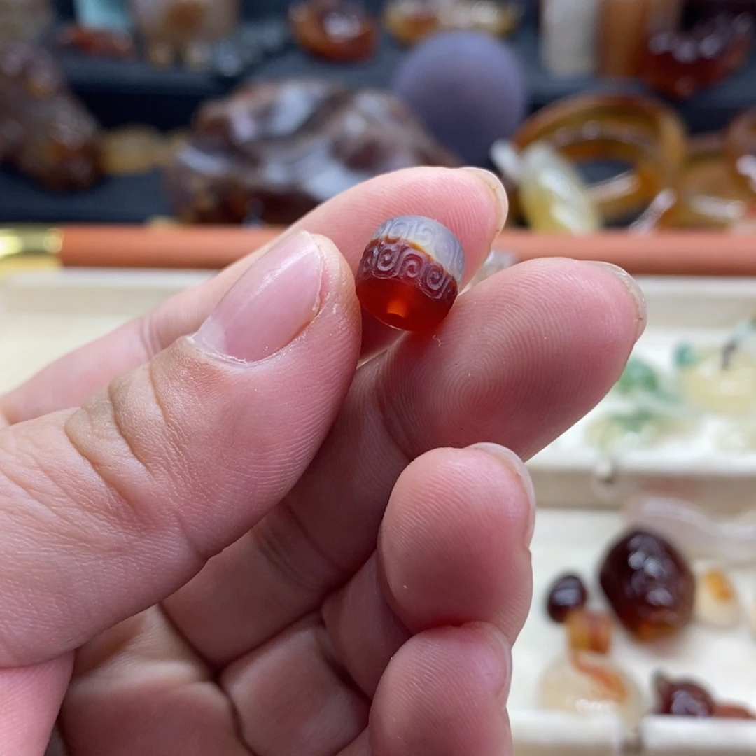 牧***野玛瑙/玉髓未镶嵌颈饰