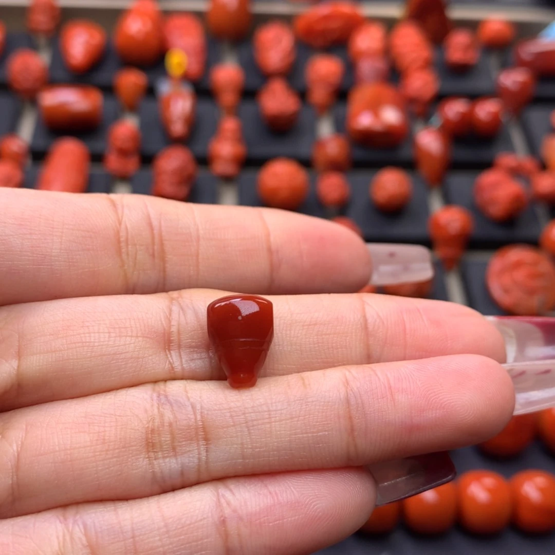 【闪购商品】南红玛瑙三通8mm➕未镶嵌