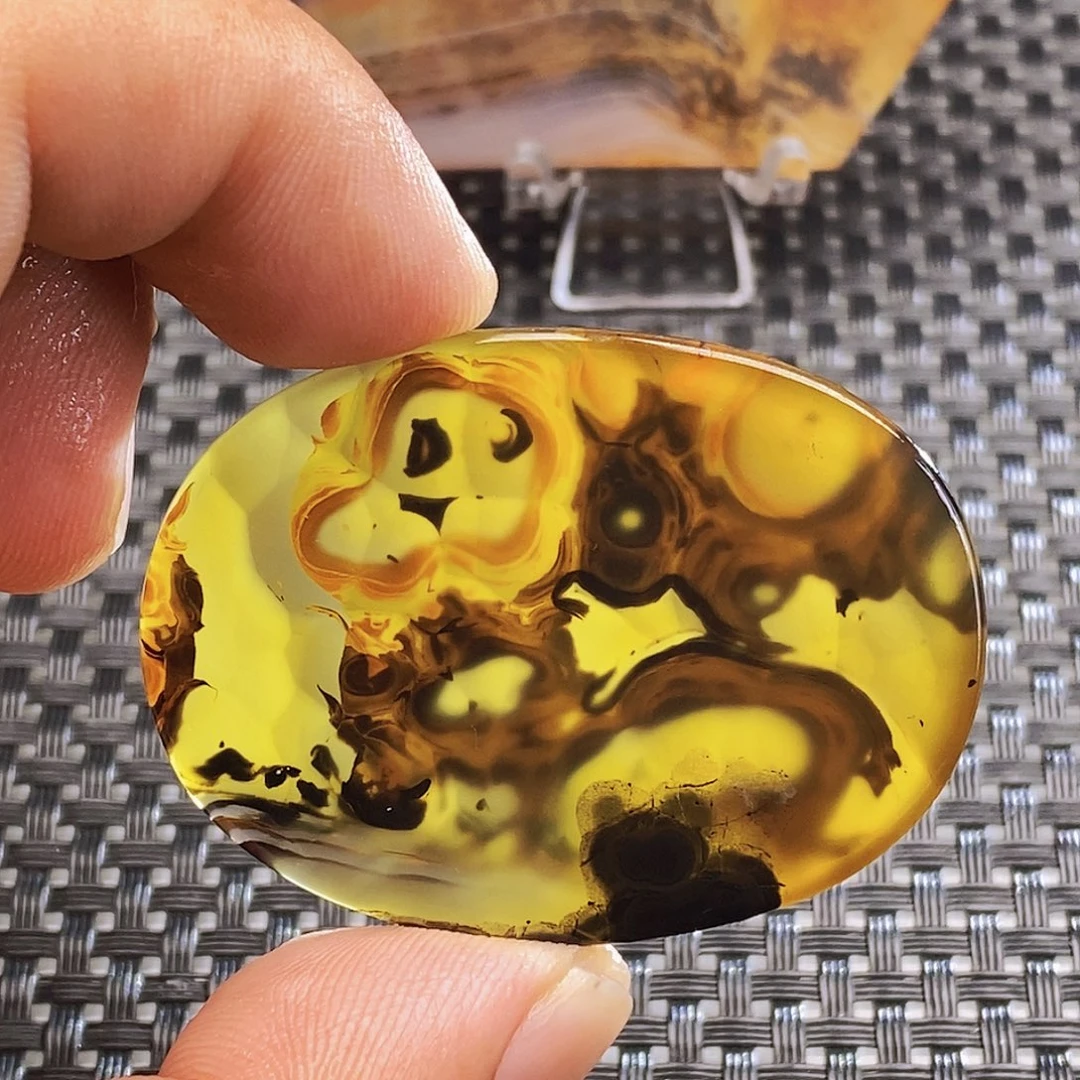 玛瑙/玉髓未镶嵌吊坠(不含链)47