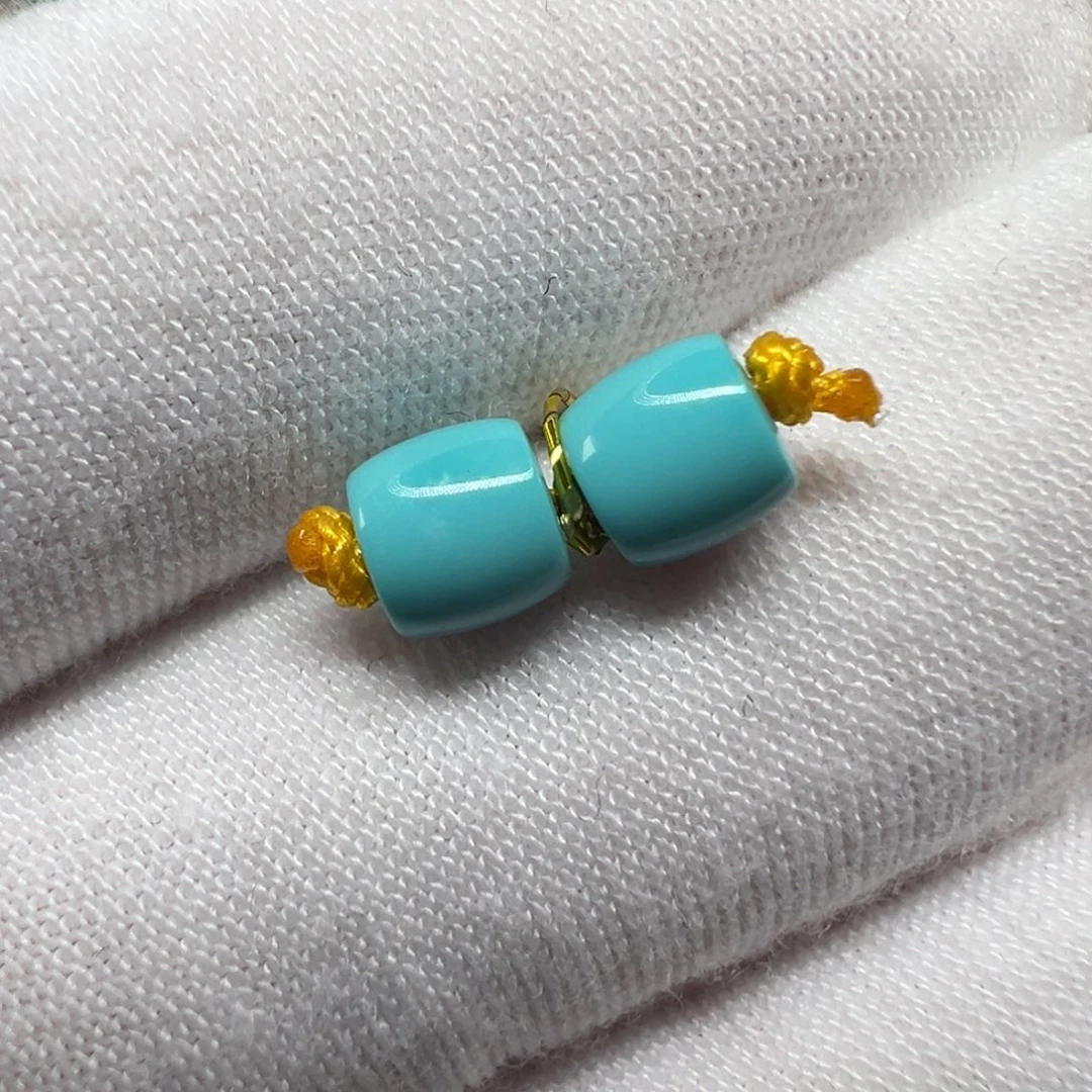 绿松石未镶嵌配饰5.4*5.1