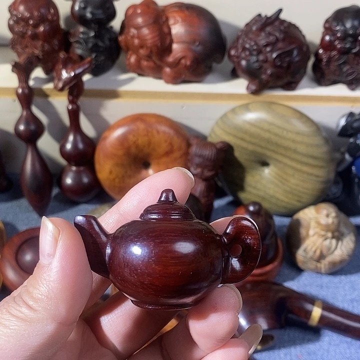 非洲紫檀（红花梨）把把壶把把壶