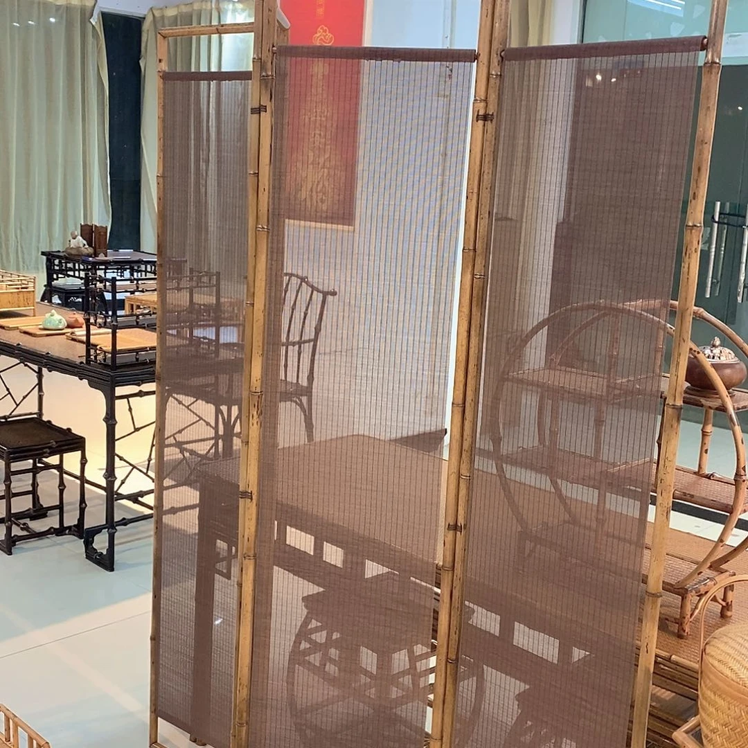 梅鹿竹屏风屏风屏风