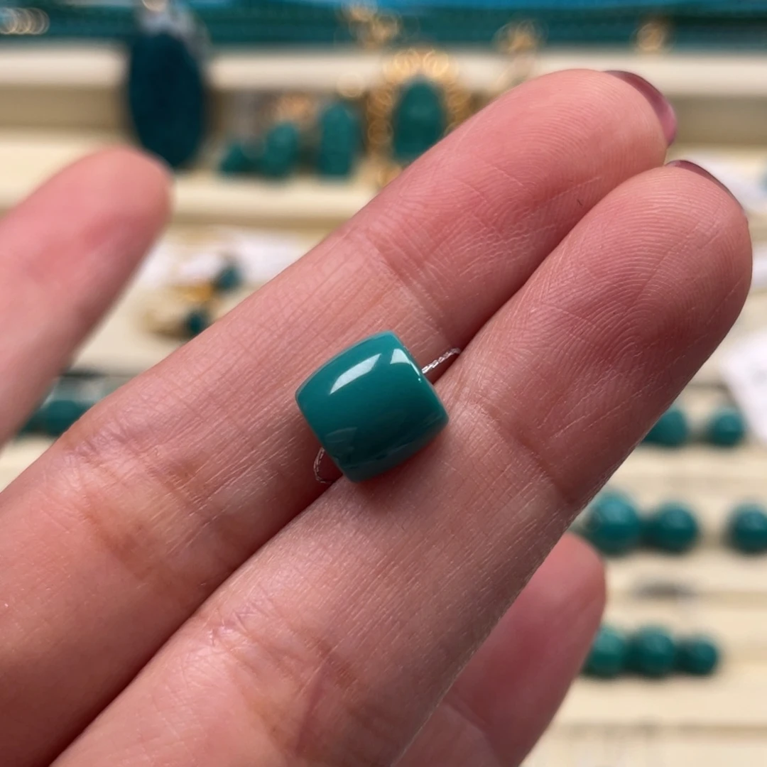 未镶嵌绿松石珠宝奇石尹*