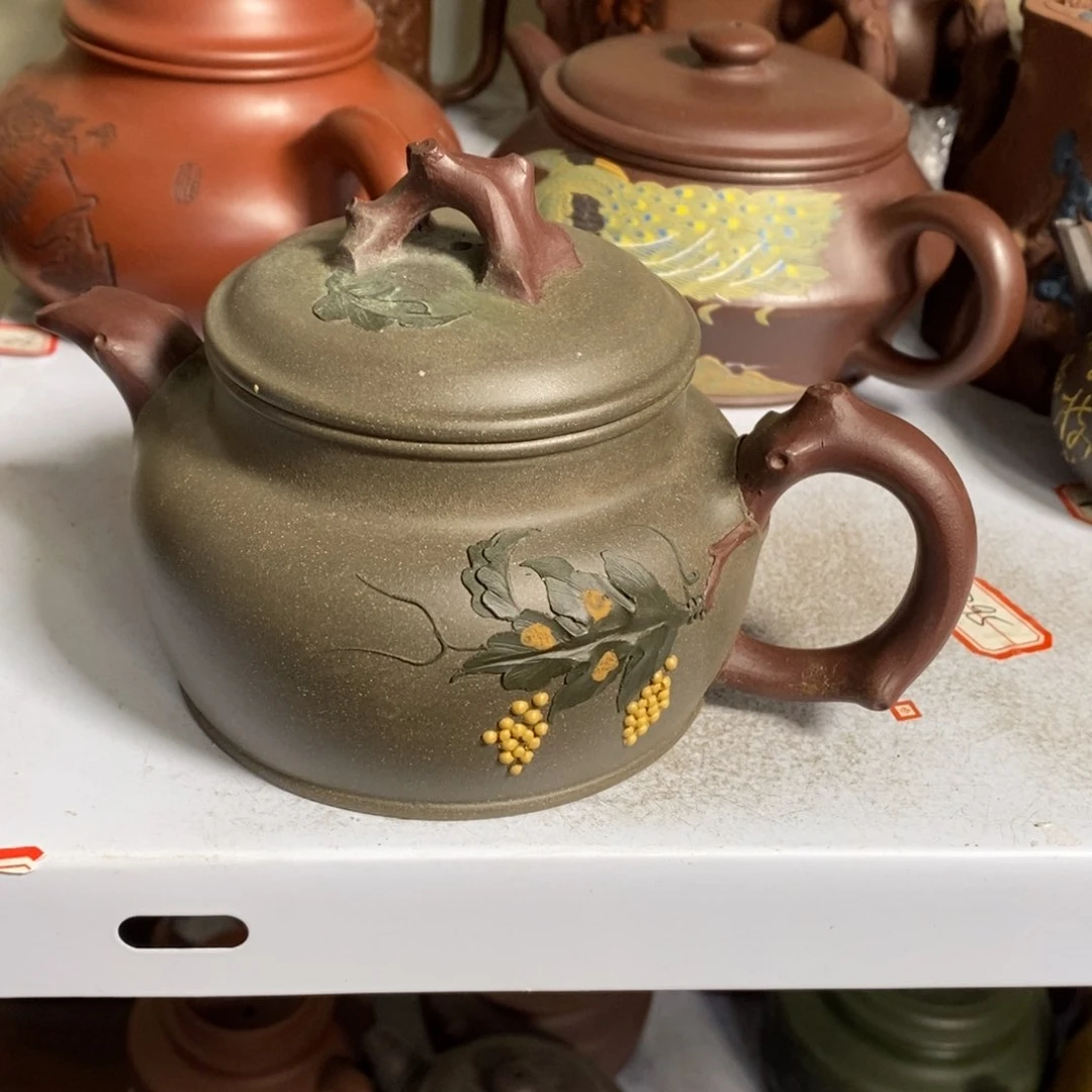 紫砂茶壶原矿手工70