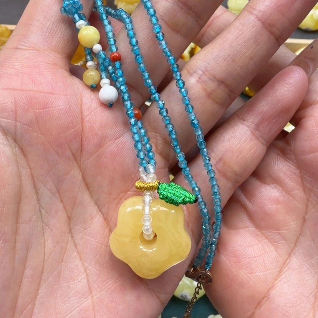 琥珀未镶嵌裸石蜜蜡