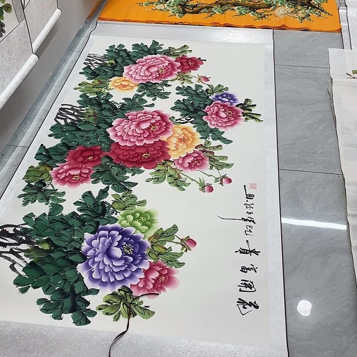 国画国画作品书法作品210✖️97