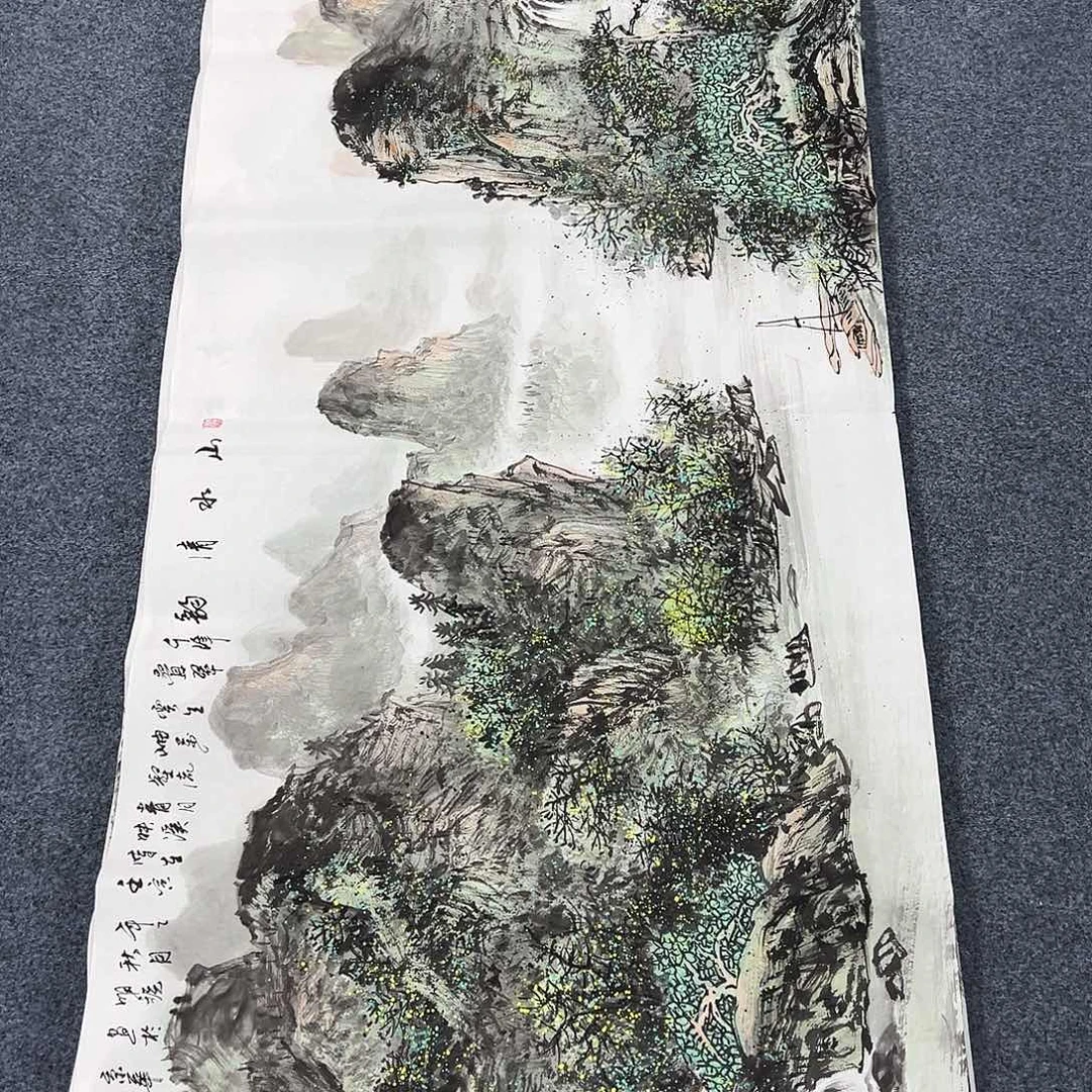 国画纯手绘作品欣赏