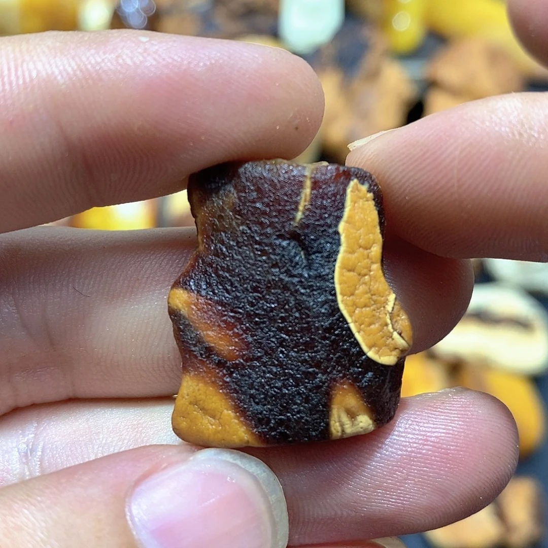 定制琥珀幽**语蜜蜡原石定制