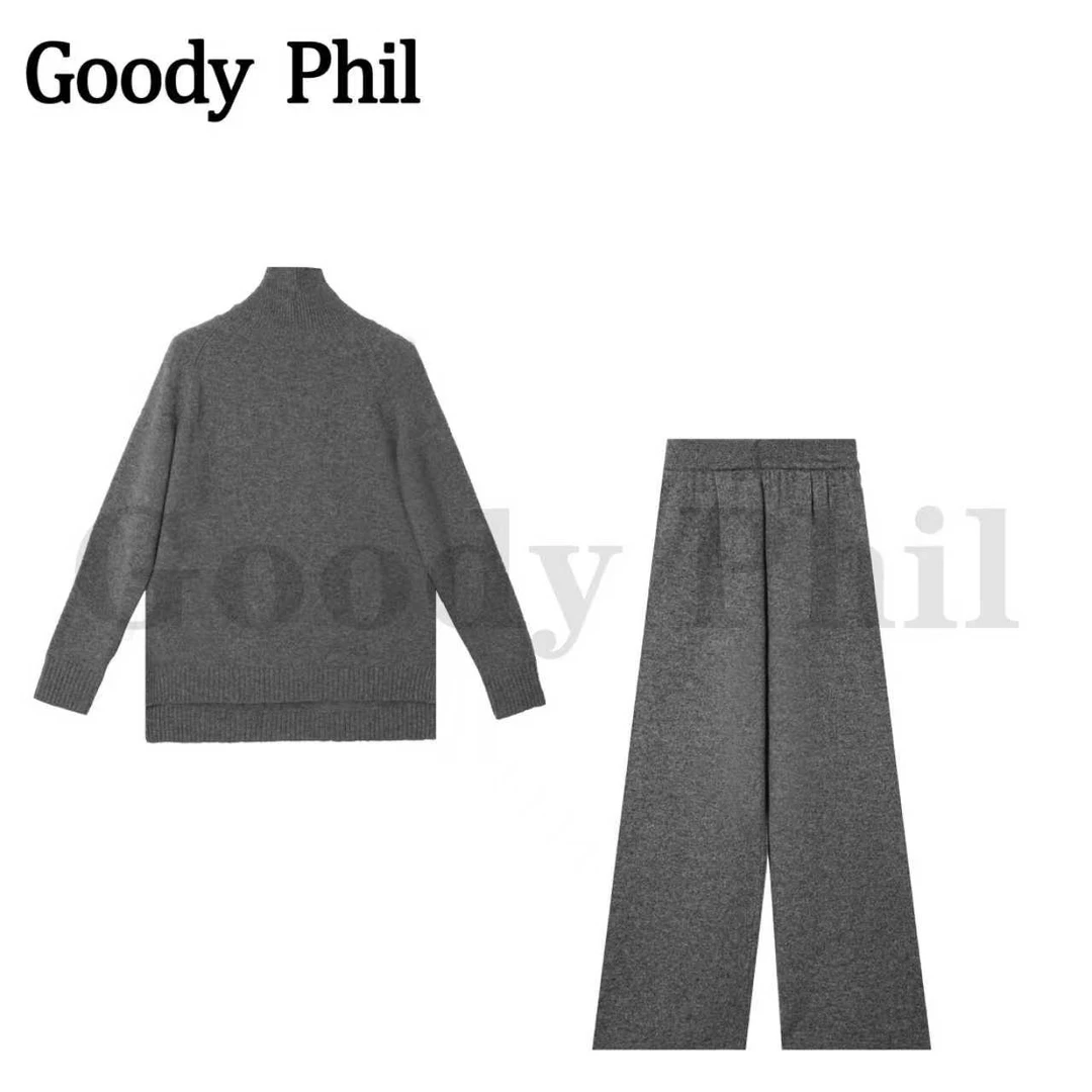 【Goody斐儿】大衣的百搭神器100%全羊毛加厚轻奢高领两件套XX8001