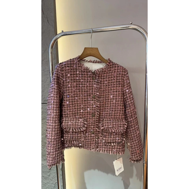 RODGR45YR1591A 冬季新款简约小香风羽绒服 1591