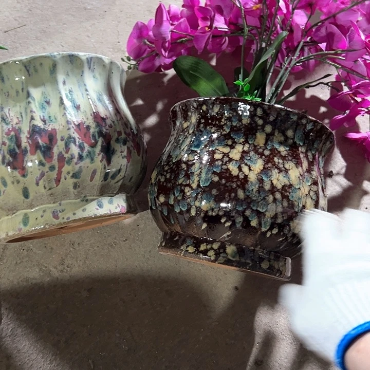 紫砂花盆花盆花盆