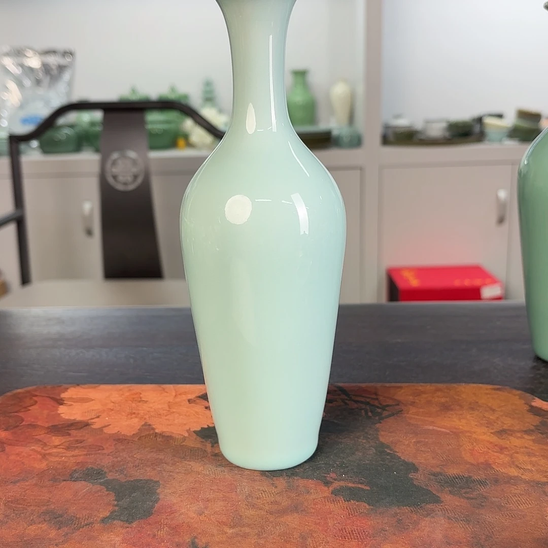 龙泉云间青瓷小米茶器