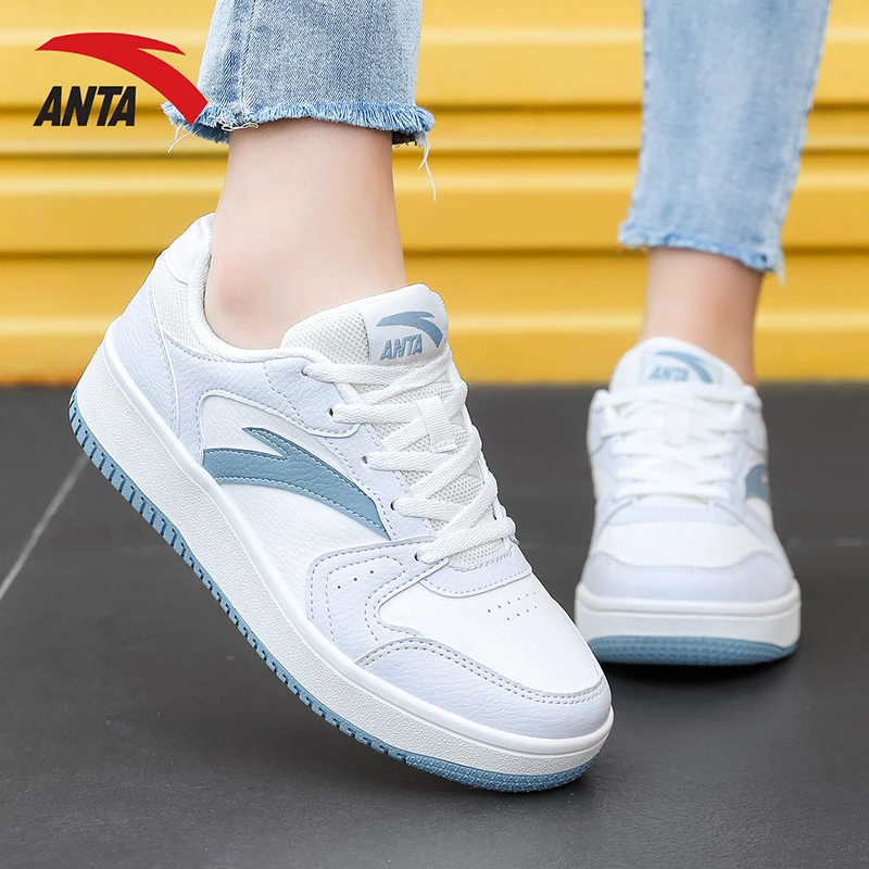 安踏女鞋小灵感板鞋2025新款夏季女生低帮休闲鞋子旅游鞋运动鞋女