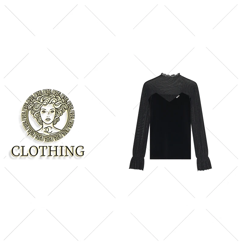 【CLOTHING/原创设计】B98596时尚新款修身经典轻奢百搭上衣